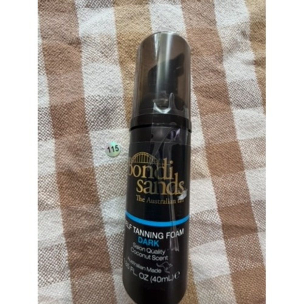 Bondi Sands Self Tanning Foam Dark Coconut Scent Travel Size 1.35 fl oz 40ml NEW